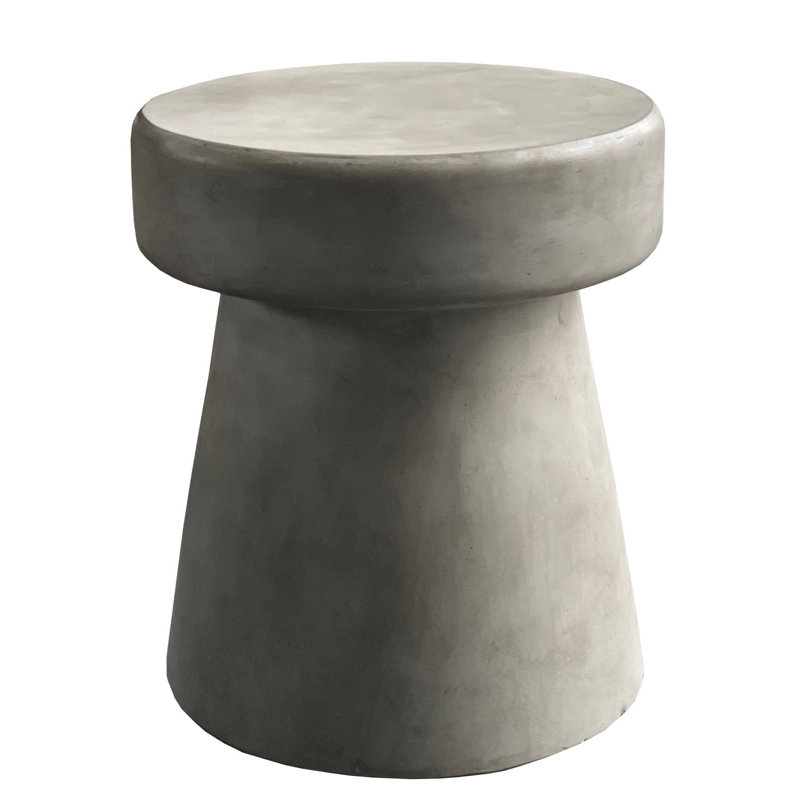 Myrie Concrete Outdoor Ottoman