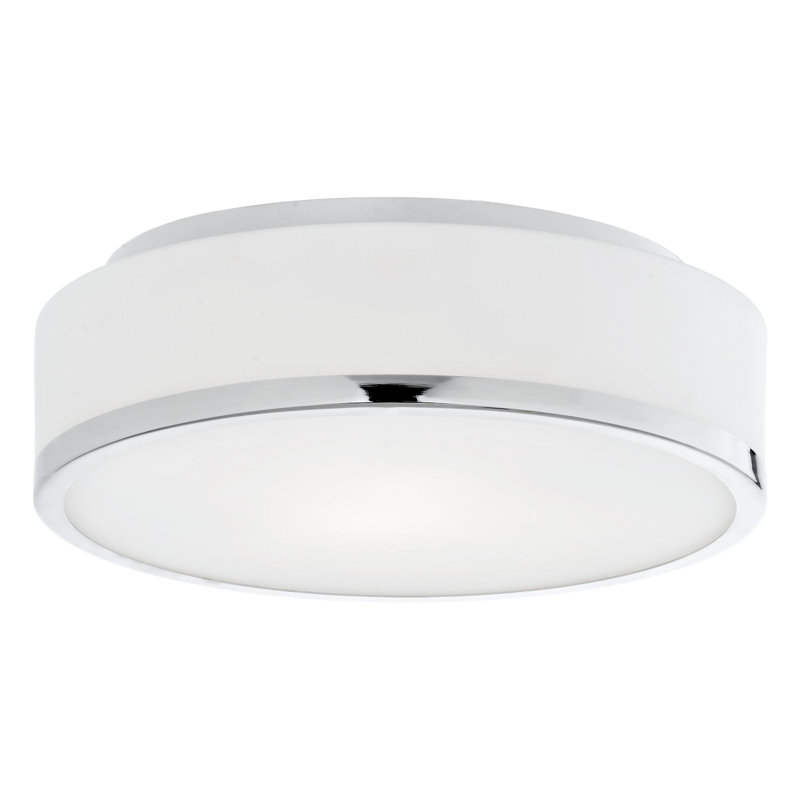 Charlie LED Flush Mount, Chrome