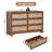 47.24'' W 6 - Drawer Dresser