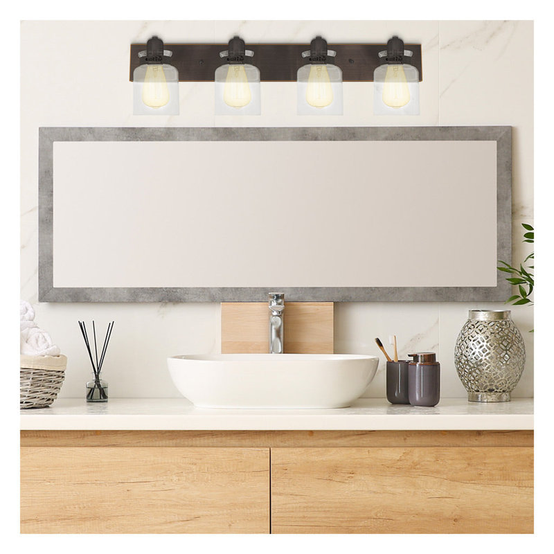 Dimmable Vanity Light, Oil Rubbed Bronze
