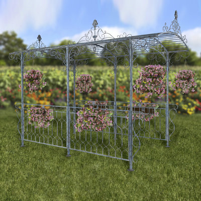 Pavillon de jardin Georgia Iron Patio