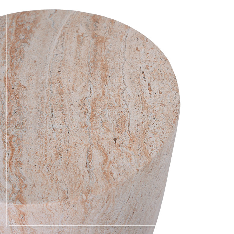 Table de patio avec base robuste, Blanc