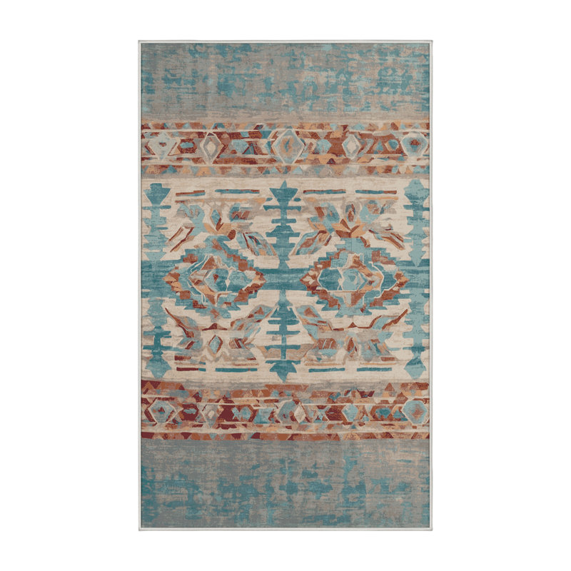 Silky Soft Plush Green Area Rug, Rectangle 4' x 6'