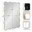 Miroir de salle de bain rectangulaire festonné-701826726-689900445