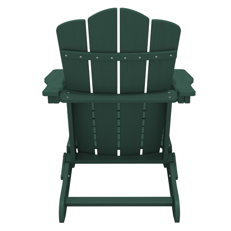 Chaise Adirondack pliante Teo, Bleu clair