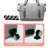 Expandable Rolling Duffle Bag Wheeled Luggage Foldable Lightweight Suitcase