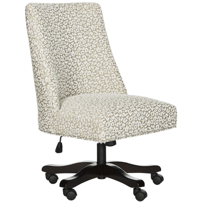 Chaise de travail Rossland, Ivory Grey Flower