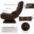Ebern Designs Reclining Ergonomic Swiveling Floor Game Chair-1731259290