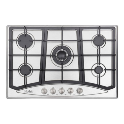 Plaque de cuisson à 5 brûleurs au gaz naturel de 30 po