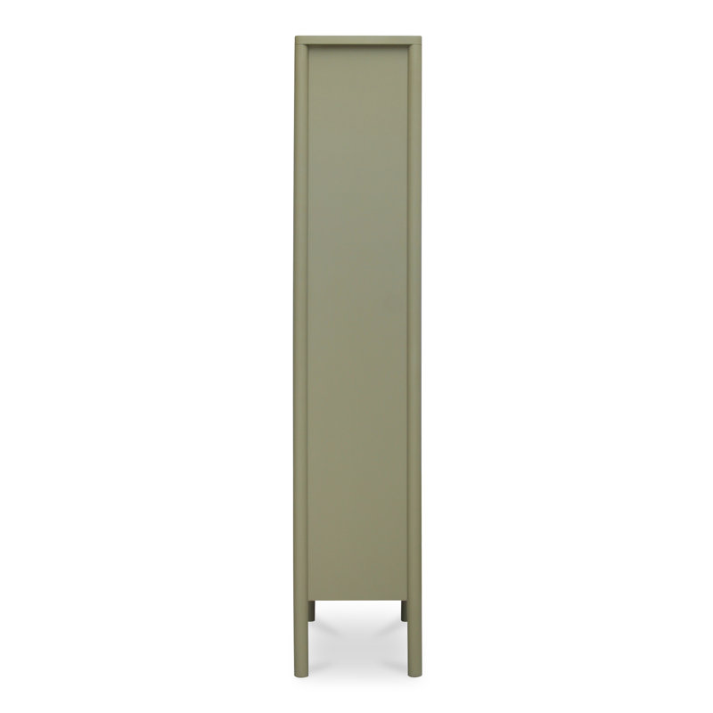 Hannah Tall Cabinet Black, Green