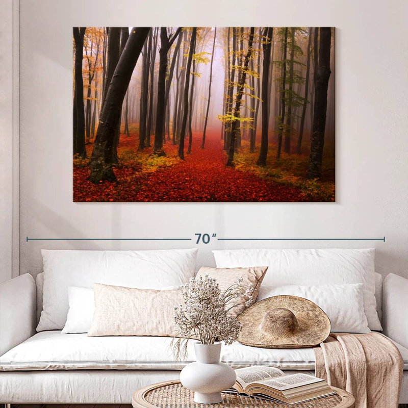 Brume d'automne Kerrick, H 34 po x l 51 po