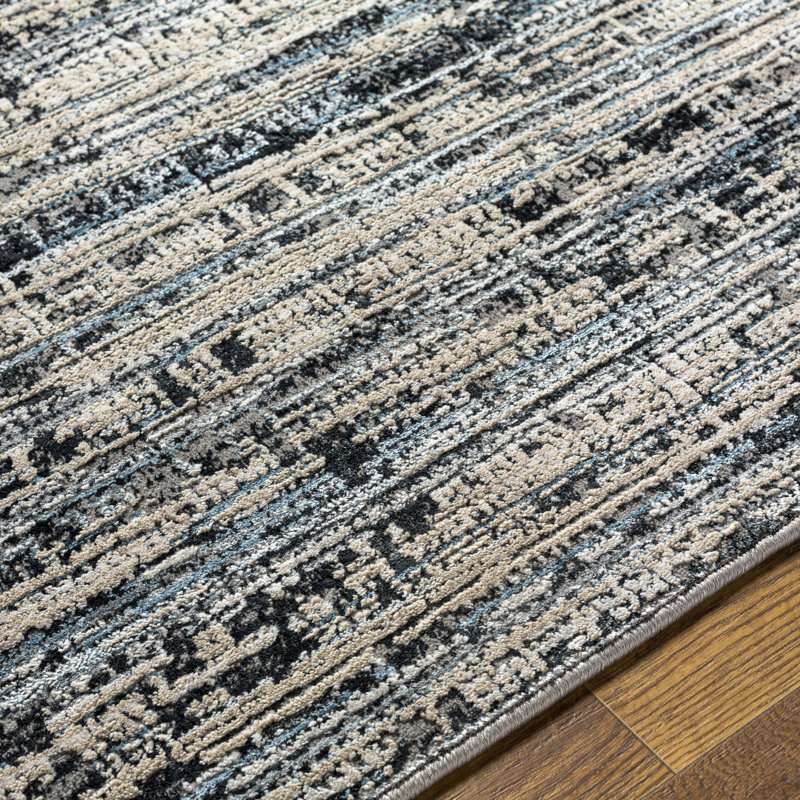 Abstract Indoor Rug, Rectangle 8'10" x 12'