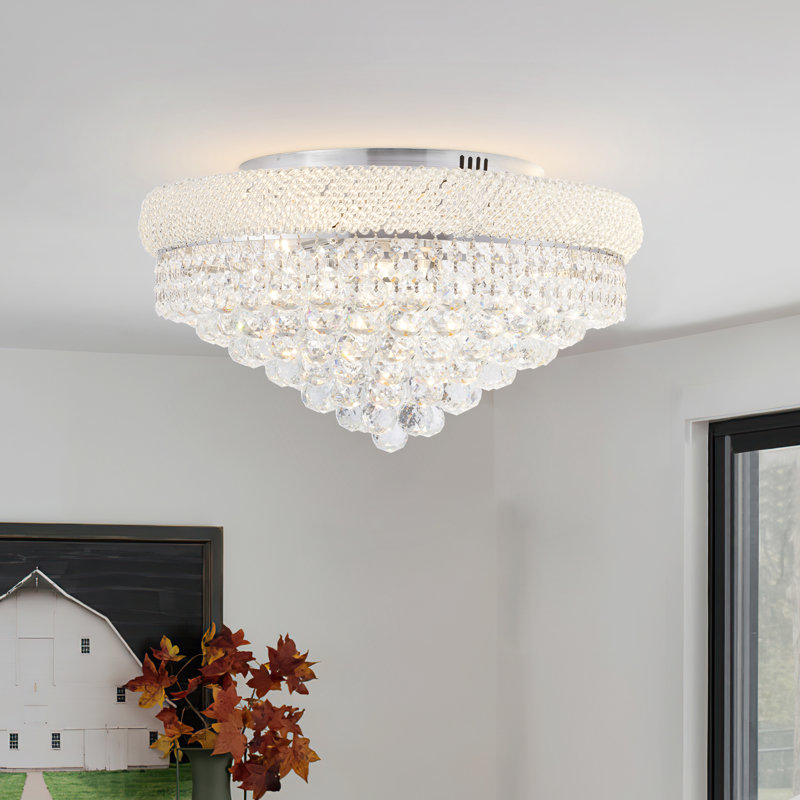 Lustre de 23 po avec luminaire encastré Liskeard