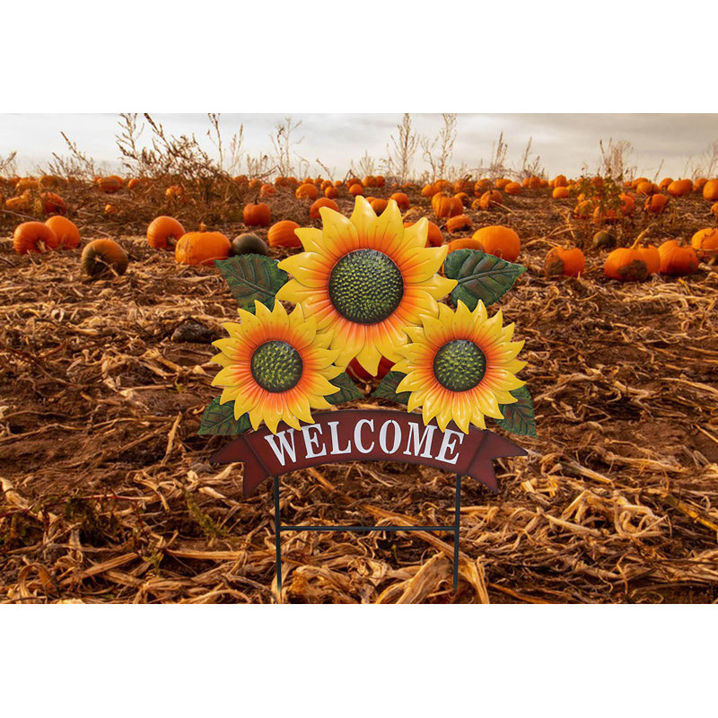 Piquet de jardin en métal Fall and Harvest