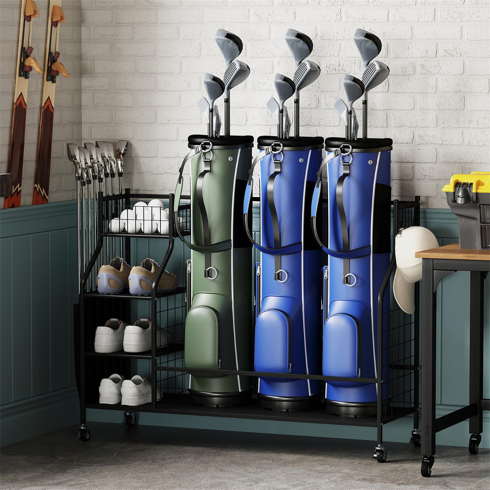 WFX Utility Freestanding Multi-Use Sports Rack | Wayfair.co.uk
