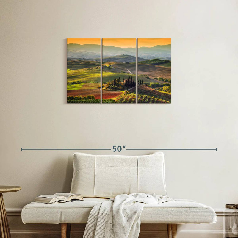 Alvord, Toscane à l'aube, H 20 po x l 33 po