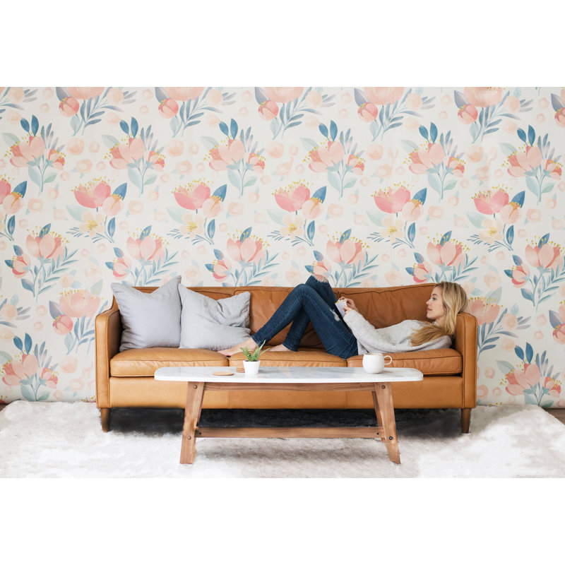Floral Wallpaper, Pre-Pasted