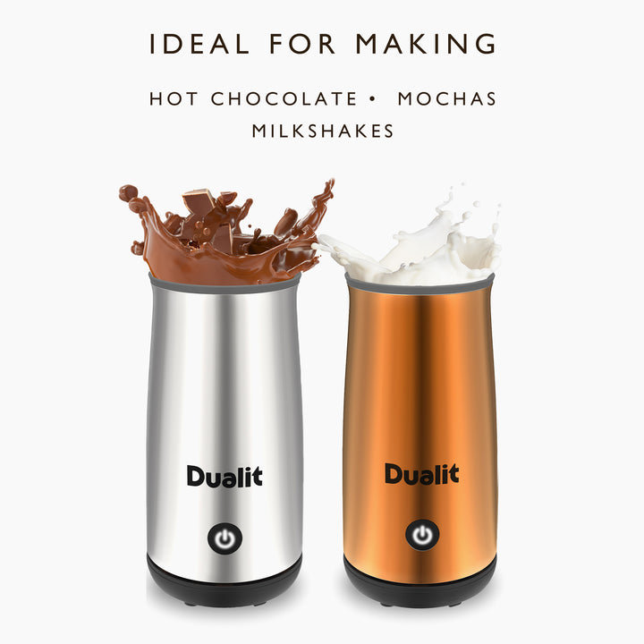 Dualit Handheld Milk Frother, Copper