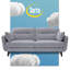 Serta Sierra 61" Flared Arm Loveseat-19197287-128874549