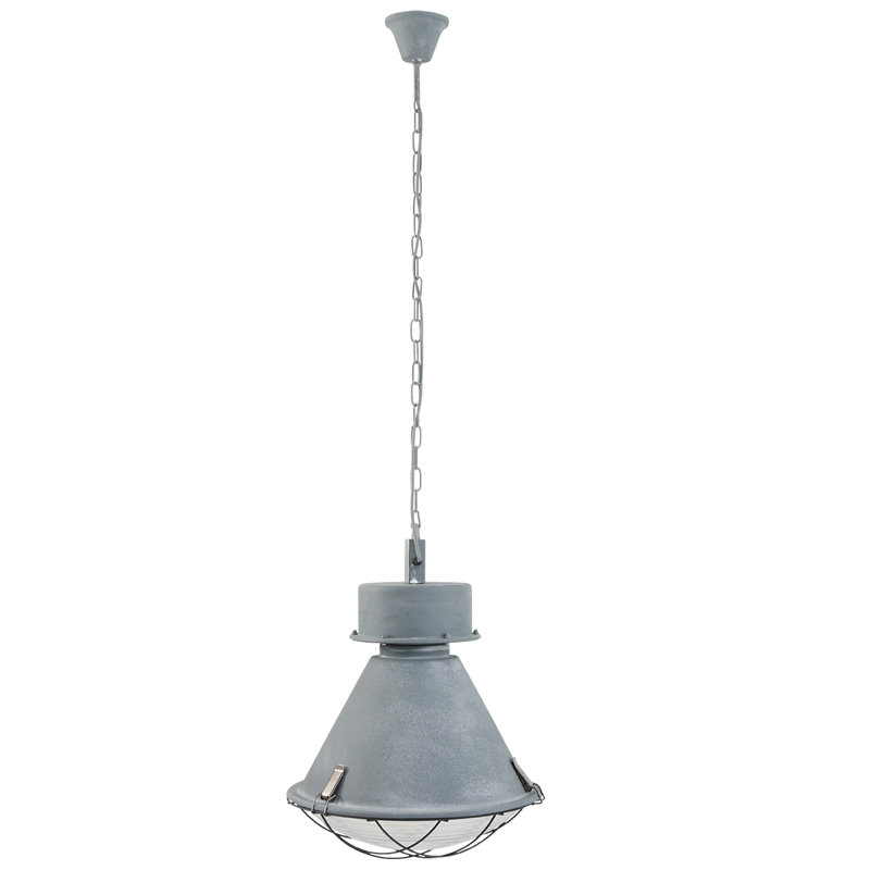 Ceja 1 - Light Grey Cone Pendant