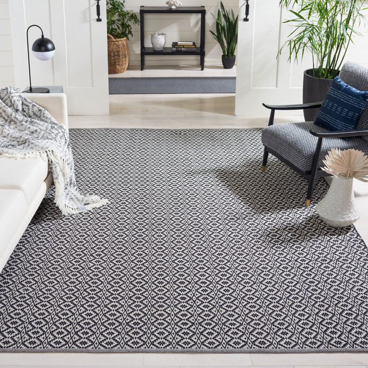 Whyte Hand Woven Cotton Ikat Rug