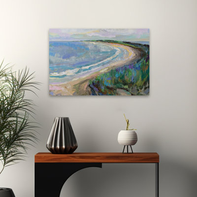 Art plage et plage bleue