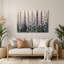Art mural en métal Botanical Foxglove-891422757