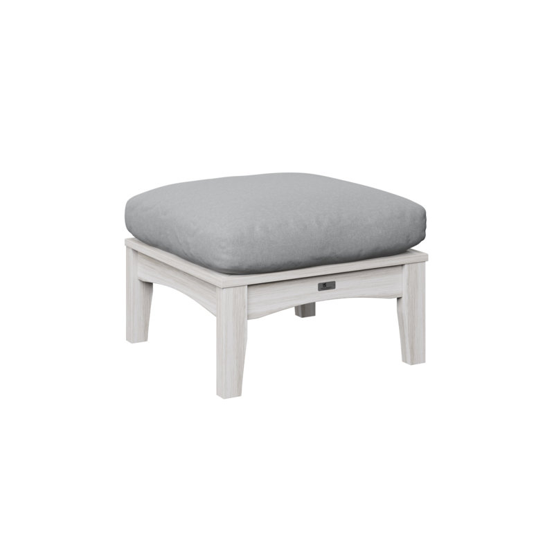 Repose-pieds et coussins de terrasse Classic, Rumba Smoke, Seashell