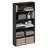 Furinno Basic 5-Tier Open Shelf Bookcase, Bookshelf, Storage Organizer, 7 x 24 x 44, Espresso-116834307