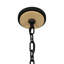 Suratto Pendant - 30"W x 23.25"H - Matte Black/Honey Blonde-1566870472