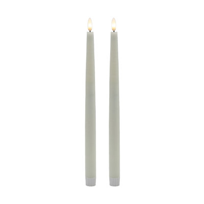 Grande chandelle sans flamme 2 pièces