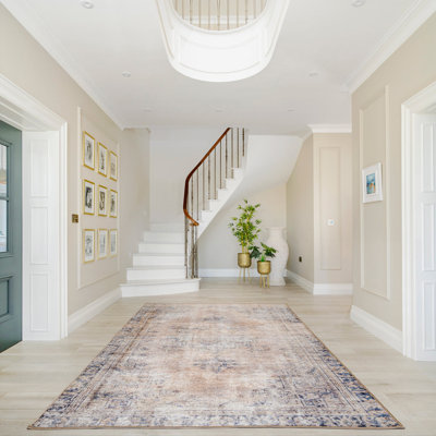 Kwok Oriental Cotton Flatweave Area Rug