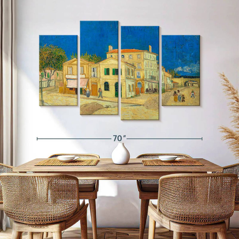 Sireci The Yellow House, 42" H x 68" W