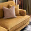 Coussin jaune en velours côtelé standard-774230230-774230231