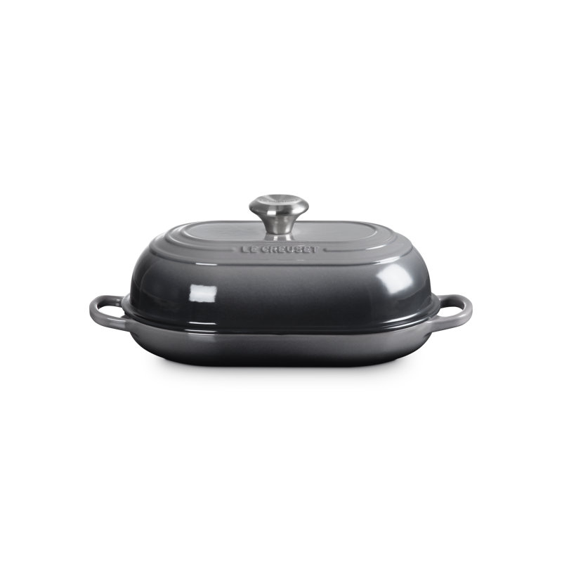 Le Creuset Signature Cast Iron Oval Bread Oven, 11.5 In., Oyster