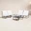 Ensemble de conversation pour terrasse 4 personnes Sean-78659099