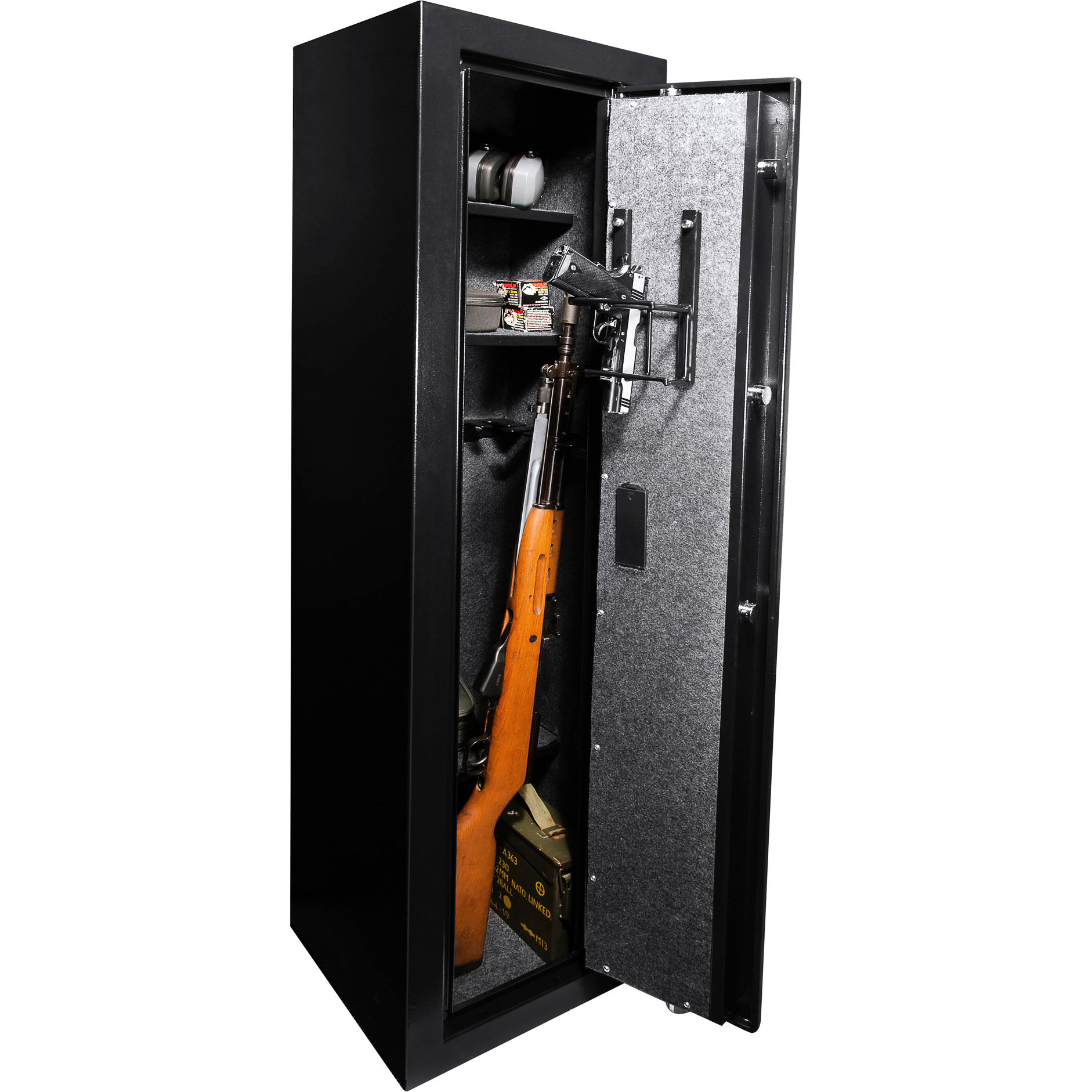 Steph Leach Black Biometric Container - 5.51 Cubic Ft, And Secure Ammo ...