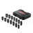 Axle Nut Impact Socket Set 1/2" Drive Deep 6+12-Point 14PCS Metric Socket