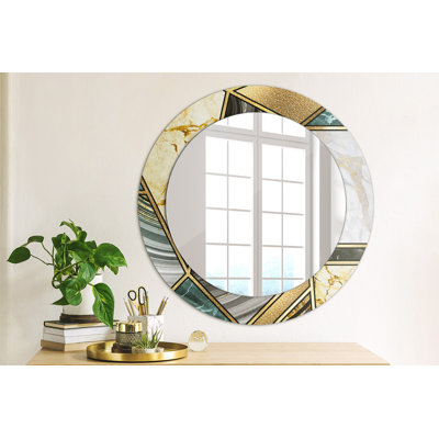 Huldar Glass Flat Wall Mirror