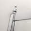 Porte de douche 36 po x 72 po avec cabine de douche encadrée en chrome