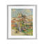 «Gardanne Cezanne Cityscape», reproduction d'art sous verre, conception de Paul Cezanne-639460482-639460542
