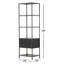 Trey Solid Wood Bookcase