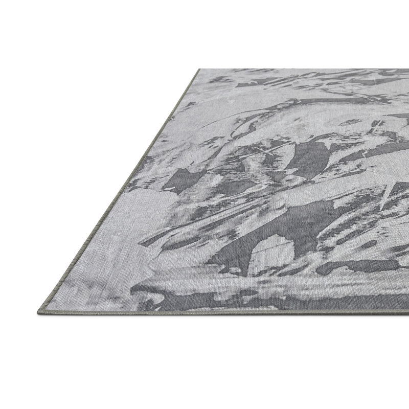 Evelean Washable Indoor Rug, Rectangle 5' x 8'