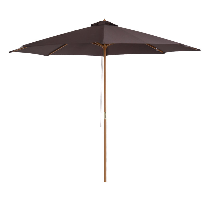 300cm Market Parasol, Coffee