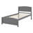 Platform Bed With Headboard And Footboard.-709233046