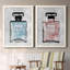 «Blue Wash Perfume», ensemble de 2 peintures sur toile encadrées-853266353-853266363