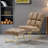 Endri Accent Chair with Ottoman, Lounge Chair with Metal Leg-1901075528-1901075572