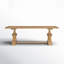 Kinzer 86.6'' Teak Outdoor Dining Table