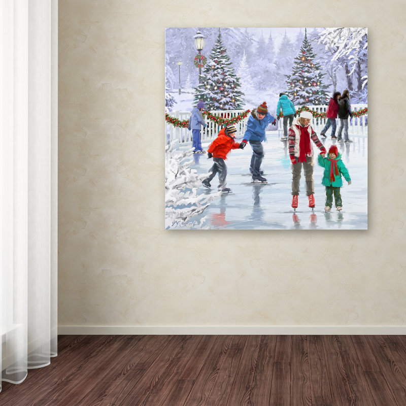 Skaters par The Macneil Studio - impression sur toile tendue, H 18 po x l 18 po x P 2 po