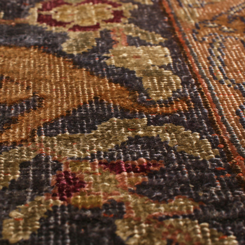 One-of-a-Kind 4'5" x 6'2" Hand Knotted Area Rug